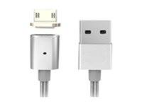 Insmat - USB-kabel - USB (hane) till mikro-USB typ B (hane) - USB 2.0 - 1.2 m - silver 133-1120