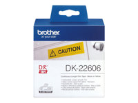Brother DK-22606 - Gul - Rulle (6,2 cm x 15,2 m) film - för Brother QL-1050, 1060, 1110, 500, 550, 560, 570, 580, 600, 650, 700, 710, 720, 820 DK22606