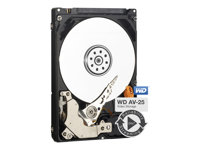 WD AV-25 WD1600BUCT - Hårddisk - 160 GB - inbyggd - 2.5" - SATA 3Gb/s - 5400 rpm - buffert: 16 MB WD1600BUCT