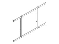 Multibrackets M CISCO Spark Board 70 Kit Motorized Mount - Monteringskomponent - motoriserad - för videokonferenssystem - stål - svart - skärmstorlek: 70" - monterbar på golvstativ 7350073735433