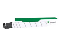 Lexmark 640H - Lång livslängd - svart - original - tonerkassett LCCP - för Lexmark MX910de, MX910dte, MX911dte, MX912dxe 64G0H00