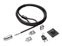 Kensington Desktop and Peripherals Locking Kit 2.0 - Supervisor Keyed - Säkerhetssats för system - 2.44 m K64425S