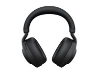 Jabra Evolve2 85 MS Stereo - Headset - fullstorlek - Bluetooth - trådlös, kabelansluten - aktiv brusradering - 3,5 mm kontakt - ljudisolerande - svart - Certifierad för Microsoft-teams 28599-999-999