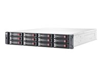 HPE Modular Smart Array 1040 Dual Controller LFF Storage - Hårddiskarray - iSCSI (1 GbE) (extern) - kan monteras i rack - 2U E7W01A