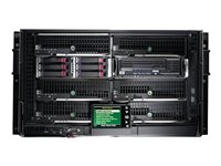 HPE BLc3000 Enclosure w/4 Power Supplies and 6 Fans with Insight Control Environment License - Kan monteras i rack 6U - nätaggregat - hot-plug 696908-B21