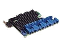 Intel Integrated RAID Module RMS2LL080 - Kontrollerkort (RAID) - 8 Kanal - SATA 3Gb/s / SAS 6Gb/s - RAID RAID 0, 1, 1E - PCIe 2.0 x4 - för Server Board S5520; Server System SC5650, SR1630, SR1695; Workstation System SC5650 AXXRMS2LL080