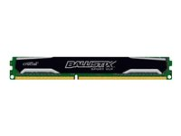 Ballistix Sport - DDR3 - modul - 8 GB - DIMM 240-pin låg - 1600 MHz / PC3-12800 - CL9 - 1.35 V - ej buffrad - icke ECC BLS8G3D1609ES2LX0CEU