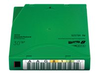 HPE RW Data Cartridge - LTO Ultrium 8 - 12 TB / 30 TB - grön - för StoreEver LTO-8 Ultrium 30750, LTO-8 Ultrium 30750 TAA Q2078A