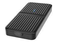 HyperDrive Next - Förvaringslåda - M.2 - M.2 NVMe Card / PCIe 4.0 x4 (NVMe) - USB4 - svart HD2500GL