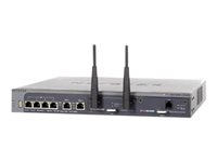 NETGEAR ProSecure Unified Threat Management Firewall UTM9S - Säkerhetsfunktion - med 3 års webb, 3 års e-post och 3 års programvaruunderhåll samt uppgraderingar, 24/7-stöd och avancerat byte - 4 portar - GigE DSL-modem - 1U UTM9EW3DA-100E1S