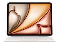 Apple Magic Keyboard - Tangentbord och foliefodral - med pekdyna - Apple Smart connector - QWERTY - brittisk - för Apple 13-inch iPad Air M2 Wi-Fi, M2 Wi-Fi + Cellular, M3 Wi-Fi, M3 Wi-Fi + Cellular MDFW4B/A