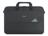 Targus Intellect Topload - Notebook-väska - 15.6" - svart, grå TBT239EU