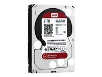 WD Red Pro WD2001FFSX - Hårddisk - 2 TB - inbyggd - 3.5" - SATA 6Gb/s - 7200 rpm - buffert: 64 MB - för My Cloud EX4 WD2001FFSX