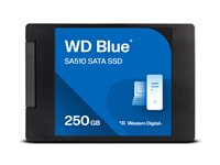 WD Blue SA510 - SSD - 250 GB - inbyggd - 2.5" - SATA 6Gb/s WDS250G3B0A-00AXR0