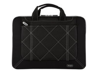 Targus Pulse 15 - 16" / 38.1 - 40.6cm Laptop Slipcase - Notebook-väska - 16" - grå, svart TSS574EU