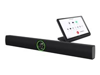 Crestron Flex UC-B70-A-Z-I - För zoomningsrum - lösning för stora konferensrum (videofält, pekskärmskonsol) - svart, smooth black UC-B70-A-Z-I