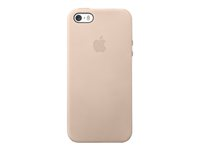 Apple - Fodral för mobiltelefon - läder - beige MF042ZM/A