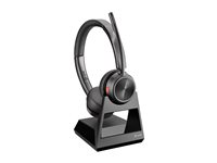 HP Poly Savi 7220 Office - Savi 7200 Series - headset - på örat - DECT - trådlös - svart 8D3G8AA