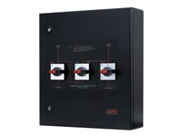 APC Service Bypass Panel - Förbikopplare - AC 400 V - 3-fas - utgångskontakter: 2 - svart - för Smart-UPS VT 30kVA, 40kVA SBPSU30K40HC1M1-WP