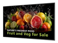 Philips 55BDL5050D - 55" Diagonal klass (54.6" visbar) - 5000 Series LED-bakgrundsbelyst LCD-skärm - digital skyltning - Android - 4K UHD (2160p) 3840 x 2160 55BDL5050D/00