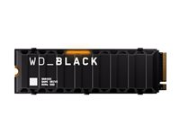 WD_BLACK SN850X WDS400T2XHE-00BCA0 - SSD - krypterat - 4 TB - inbyggd - M.2 2280 - PCIe 4.0 x4 (NVMe) - TCG Opal Encryption 2.01 - integrerad kylfläns WDS400T2XHE-00BCA0