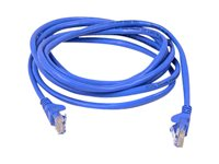 Belkin - Patch-kabel - RJ-45 (hane) till RJ-45 (hane) - 1 m - UTP - CAT 5e - formpressad, hakfri - blå - för Omniview SMB 1x16, SMB 1x8; OmniView SMB CAT5 KVM Switch A3L791B01M-BLUS