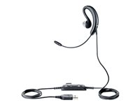 Jabra UC Voice 250 - Headset - öronknopp - montering över örat - kabelansluten - USB - svart 2507-829-209