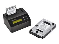 StarTech.com Hårddiskraderare och -dockningsstation för 2,5/3,5" SATA SSD/HDD - USB 3.0 - Hårddiskraderare - svart - för P/N: SVA12M5NA SDOCK1EU3P