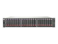 HPE Modular Smart Array P2000 G3 iSCSI Dual Controller SFF Bundle - Hårddiskarray - 2.4 TB - 24 fack ( SATA-300 / SAS-2 ) - 4 x HDD 600 GB - iSCSI (1 GbE) (extern) - kan monteras i rack - 2U - Top Value Lite E7V88AM