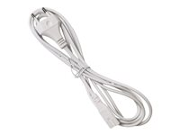 HyperJuice - Förlängningskabel för ström - power IEC 60320 C7 till NEMA 1-15 - 2 m - vit - Europa HJ4411WHEUX