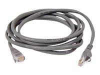 Belkin - Patch-kabel - RJ-45 (hane) till RJ-45 (hane) - 1 m - CAT 5e - formpressad, hakfri - grå - för Omniview SMB 1x16, SMB 1x8; OmniView SMB CAT5 KVM Switch A3L791B01M-S