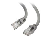 C2G - Patch-kabel - RJ-45 (hane) till RJ-45 (hane) - 1 m - UTP - CAT 6 - startad, hakfri - grå 82490