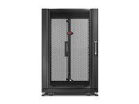 APC NetShelter SX - Rack skåp - svart - 18U - 19" - TAA-kompatibel - för P/N: SURT48RMXLBP AR3106