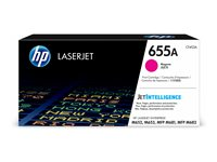HP 655A - Magenta - original - LaserJet - tonerkassett (CF453A) - för Color LaserJet Managed Flow MFP M681; LaserJet Enterprise Flow MFP M681, MFP M682 CF453A