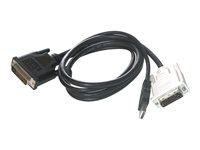 C2G - Projektorkabel - M1 (hane) till USB, DVI-D (hane) - 1 m 81270