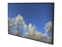 HI-ND Frontcover 55" - Frontcover för LCD-bildskärm - 55" - svart, RAL 9005 - för Samsung QB55B, QB55R-B, QH50R, QM55R-A, QM55R-B FC5511-0101-02