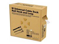 Multibrackets M Universal Cable Sock Touch Fastener - Kabelorganiserare - vit 7350022732865