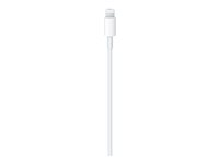 Apple - Lightning-kabel - 24 pin USB-C hane till Lightning hane - 2 m MQGH2ZM/A