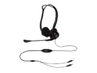 Logitech PC Headset 860 - Headset - på örat - kabelansluten 981-000094