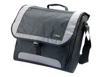 Targus CityGear XL Messenger Laptop Case - Notebook-väska - 17.3" - Black silver TCG200