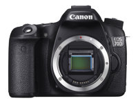 Canon EOS 70D - Digitalkamera - SLR - 20.2 MP - APS-C - 1 080 p - 3x optisk zoom EF-S 18-55 mm IS STM lins - Wireless LAN 8469B034