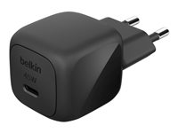 Belkin BoostCharge - Strömadapter - kompakt - 45 Watt - PD 3.1/PPS, Fast Charge (24 pin USB-C) WCA013KQBK