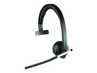Logitech Wireless Headset Mono H820e - Headset - på örat - DECT - trådlös 981-000512