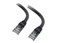 C2G - Patch-kabel - RJ-45 (hane) till RJ-45 (hane) - 1 m - UTP - CAT 6 - startad, hakfri - svart 82454