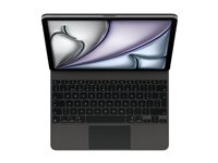 Apple Magic Keyboard - Tangentbord och foliefodral - med pekdyna - Apple Smart connector - QWERTY - portugisisk - svart - för 13-inch iPad Air (M2, M3) MGYY4PO/A