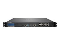 SonicWall Secure Mobile Access 7210 - Säkerhetsfunktion - med 3 års 247-support - 10GbE - 1U - 250 användare - SonicWALL Secure Upgrade Plus Program - kan monteras i rack 02-SSC-2896