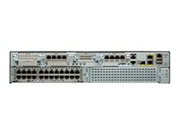 Cisco 2921 Voice Security Bundle - Router - röst/faxmodul 1GbE - WAN-portar: 3 - rackmonterbar C2921-VSEC/K9