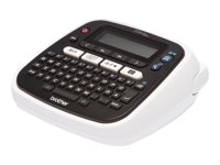 Brother P-Touch PT-D200VP - Etikettskrivare - svartvit - termisk överföring - Rulle (1,2 cm x 8 m) - 180 dpi - upp till 20 mm/sek - tvåradig utskrift, manuell avrivning PTD200VPZW1