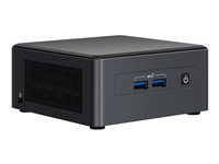 Intel Next Unit of Computing 11 Pro Kit NUC11TNHi70Z - mini-PC - AI Ready - Core i7 1165G7 - 0 GB - ingen HDD BNUC11TNHI70Z02