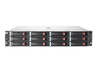 HPE D2600 - Kabinett för lagringsenheter - 12 fack (SATA-300 / SAS-2) - HDD 3 TB x 12 - kan monteras i rack - 2U QK765A